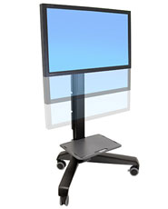 ERGOTRON Neo-Flex Mobile MediaCentre Cart VHD ERGOTRON BLACK - mobiln stojan pro LCD + psl.