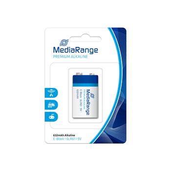 MediaRange Premium baterie E-Block 9V Alkalick