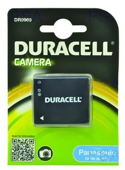 DURACELL Baterie - DR9969 pro Panasonic DMW-BCK7E, ern, 630 mAh, 3,6 V