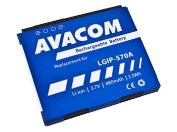 AVACOM Nhradn baterie do mobilu LG KP800 Li-Ion 3,7V 880mAh (nhrada LGIP-570A)