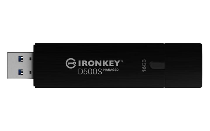KINGSTON 16GB IronKey Managed D500SM FIPS 140-3 Lvl 3 (Pending) AES-256