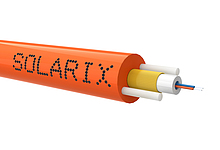 Solarix Venkovn DAC kabel CLT Solarix 02vl 9/125 OS PP Fca SXKO-DAC-2-OS-PP
