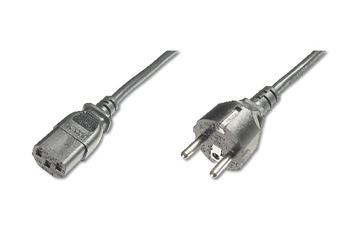 Digitus Napjec kabel, CEE 7/7 (Typ-F) - C13 M / F, 1,8 m, H05VV-F3G 0,75qmm, ern