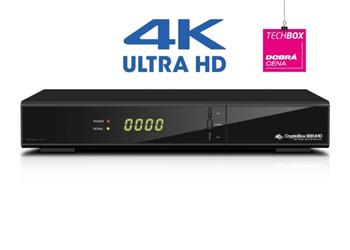 AB DVB-S/S2 pijma Cryptobox 800UHD/4K/H.265/HEVC/ teka karet/ HDMI/ USB/ LAN/ PVR/ 