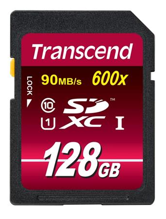 Transcend 128GB SDXC (Class10) UHS-I 600x (Ultimate) MLC pamov karta