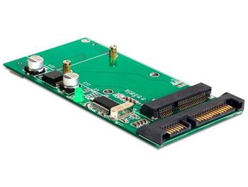 Delock adaptr SATA 22 pin / USB 2.0 na mSATA full size