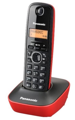Panasonic KX-TG1611FXR, bezdrt. telefon