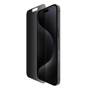 Belkin SCREENFORCE TemperedGlass Privacy Anti-Microbial ochrann privtn sklo pro iPhone 15 Pro Max