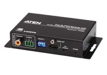 Aten 4K HDMI Repeater with Audio Embedder and De-Embedder