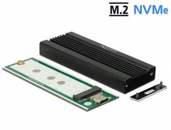 Delock Extern pouzdro pro M.2 NVMe PCIe SSD se SuperSpeed USB 10 Gbps (USB 3.1 Gen 2) USB Type-C samice