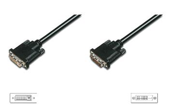 Digitus Prodluovac kabel DVI, DVI (24 + 1) M / F, 10,0 m, DVI-D Dual Link, bl