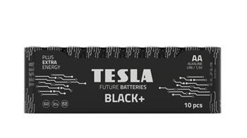 Tesla AA BLACK+ alkalick, (LR06, tukov, shrink) 10 ks flie