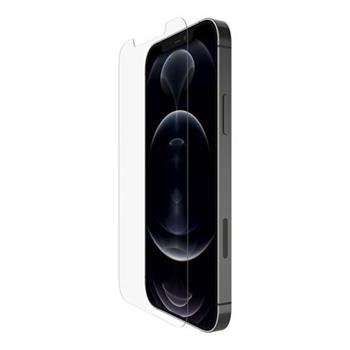 Belkin SCREENFORCE Tempered Glass Anti-Microbial ochrann sklo pro iPhone 12 / iPhone 12 Pro