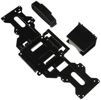 Behind the Monitor Mount for P-Series 2017 Monitors, Customer Kit