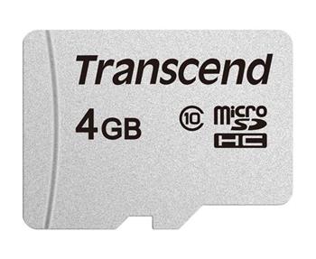 Transcend 4GB microSDHC 300S (Class 10) pamov karta (bez adaptru)