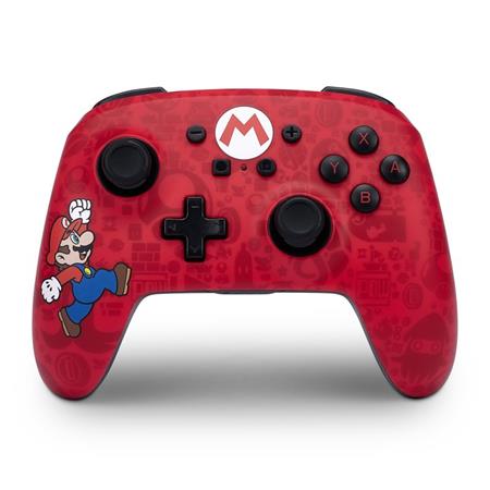 PowerA Enhanced Nabjec bezdrtov hern ovlada pro Nintendo Switch - Super Mario Here We Go