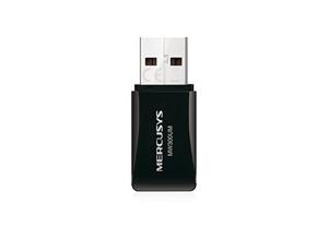 MERCUSYS MW300UM, 300Mbps Wireless N Mini USB Adapter, Mini Size, USB 2.0