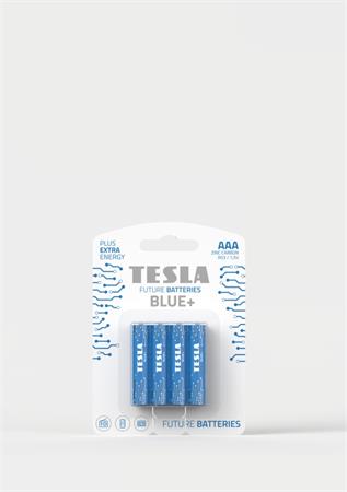 Tesla AAA BLUE+ zinkouhlkov, 4 ks, ND 