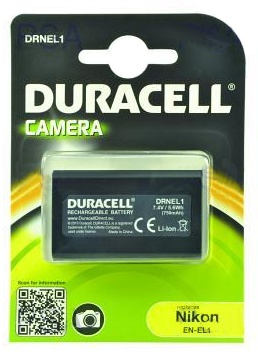DURACELL Baterie - DRNEL1 pro Nikon NP-800, ern, 750 mAh, 7.4 V