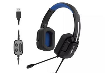 Philips TAGH401BL USB Wired DIRAC 3D Spatial Sound Gaming Headset - Hern sluchtka