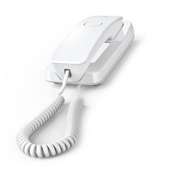 Gigaset-DESK200-WHITE rov telefon na stl a stnu, kter et msto - bl