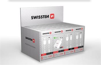 SWISSTEN SET SAMOPRODAVA (5x kabel MicroUSB, 5x USB-C, 5x lightning, 5x SN 2USB 2,1A)