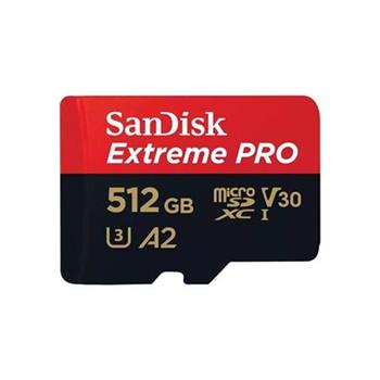 SanDisk Extreme PRO microSDXC 512GB 190MB/s + adaptr