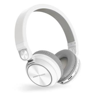 Energy Sistem Headphones BT Urban 2 Radio White, Bluetooth sluchtka s vestavnm FM rdiem a microSD MP3 pehrvaem