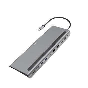Hama USB-C dokovac stanice Connect2Office Pro, 10 pipojen