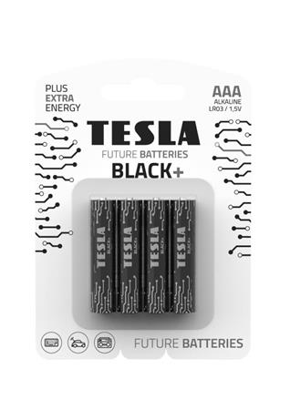Tesla AAA BLACK+ alkalick, 4 ks