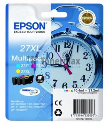 EPSON cartridge T2715 (cyan/magenta/yellow) multipack (budk) XL