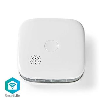 Nedis WIFIDS20WT - Detektor Koue SmartLife | Wi-Fi | Napjen z baterie | 85 dB | Bl 