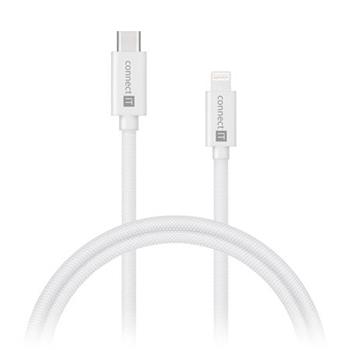 CONNECT IT Wirez kabel USB-C -> Lightning, 27 W, 1 m, BL