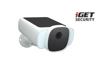 iGET SECURITY EP29 White - Bateriov solrn Wi-Fi IP kamera fungujc samostatn a tak pro alarm iGET SECURITY M5