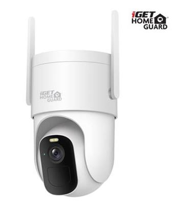 iGET HOMEGUARD SmartCam Pro HGWBC358 - Bezdrtov samostatn oton bateriov venkovn/vnitn IP 2K kamera