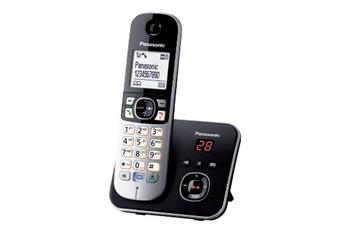 Panasonic KX-TG6821FXB, bezdrt. telefon, zznamnk