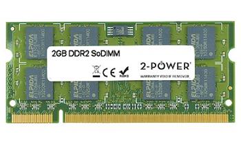 2-Power 2GB PC2-6400S 800MHz DDR2 CL6 SoDIMM 2Rx8 (DOŽIVOTNÍ ZÁRUKA)