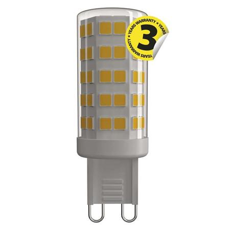 Emos LED žárovka JC, 3.5W/30W G9, WW teplá bílá, 330 lm, Classic A++